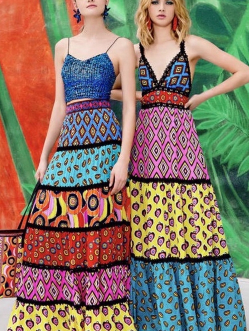 Alice + Olivia x Carla Karnendonk Lesa Maxi Skirt